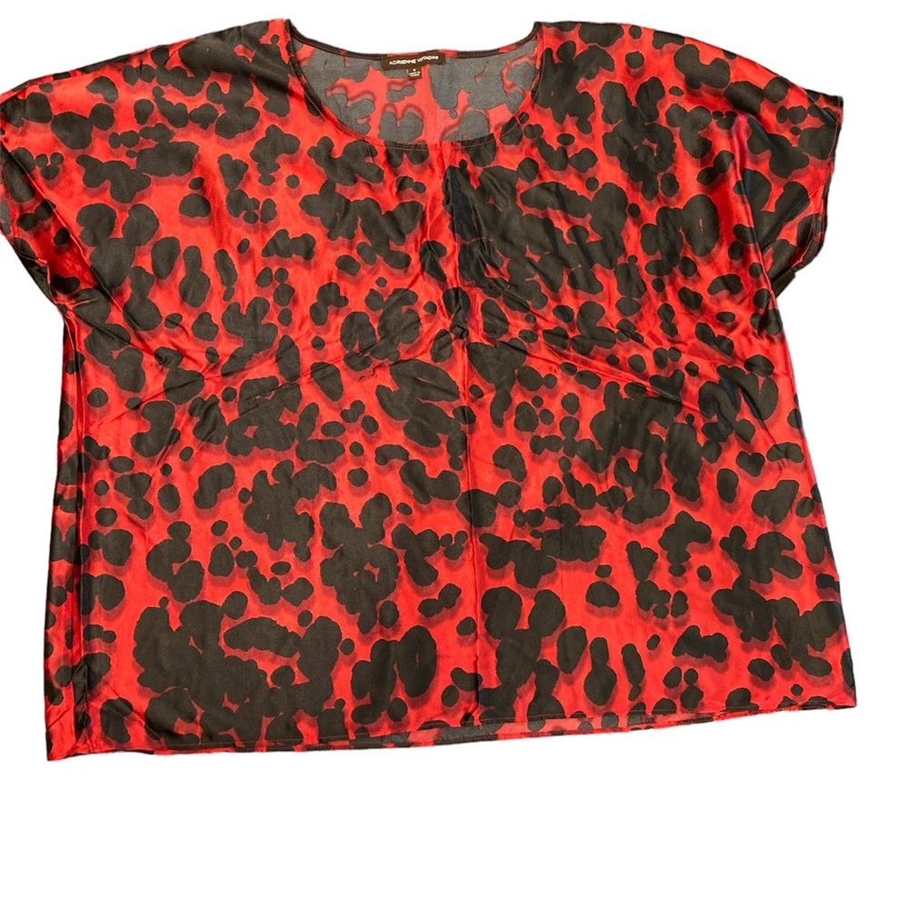 ADRIENNE VITADINI oversized blouse
